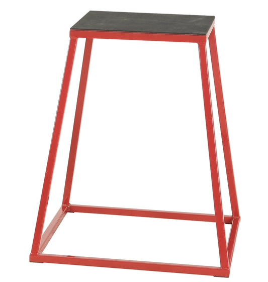 24" Red A-Frame Steel Plyo Box PICK UP ONLY