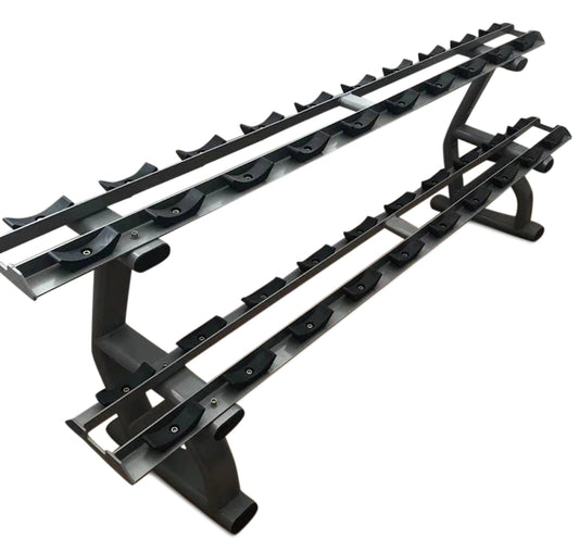 2 Tier Dumbbell Rack with Saddles PL7337