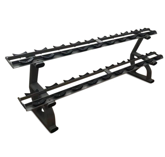 2 Tier Dumbbell Rack with Saddles PL7337