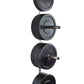 Chrome Wall Mounted Bumper Plate Storage (4-6 Week Lead Time)